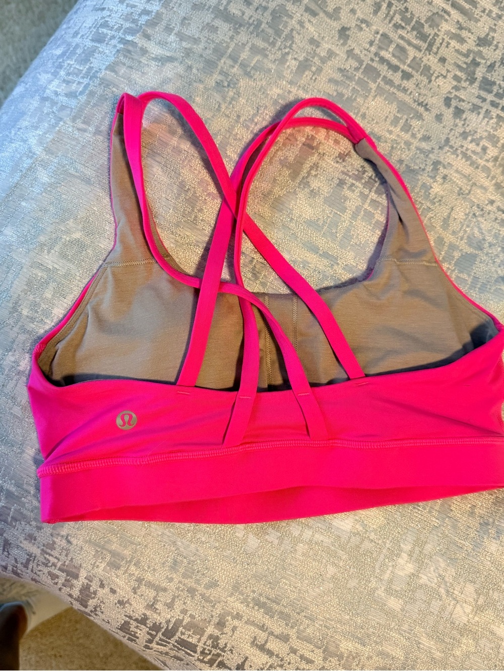 Lululemon Hot Pink Sports Bra size 8 - Picture 2 of 3